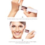 DUcare Foundation Brush,Flat Top Kabuki Brush Synthetic Professional Makeup Brush Liquid Blending Mineral Powder Buffing Stippling Makeup Tools, Rose Golden/White - Image 7