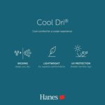 Hanes Women's Sport Cool DRI Polo Shirt, Moisture-Wicking Performance Polo Shirt for Women - Image 6