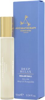 Aromatherapy Associates Deep Relax Roller Ball. Premium Blend of Vetivert, Chamomile and Sandalwood Essential Oils to Relax and Calm on The Go (0.34 fl oz) - Image 2