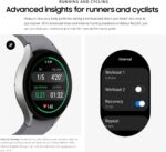 Samsung Electronics Galaxy Watch 4 Classic 46mm Smartwatch with ECG Monitor Tracker for Health Fitness Running Sleep Cycles GPS Fall Detection Bluetooth US Version, Silver (Renewed) - Image 9