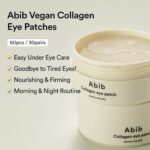 Abib Collagen Eye Patch Jericho Rose Jelly 60 Patches, Korean Under Eye Patches for Puffy Eyes and Dark Circles, Anti-Wrinkle, Collagen, Caffeine, Niacinamide, Ceramide, Antioxidant, Skin Care - Image 4
