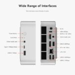 Beelink SER8 Mini PC, AMD Ryzen 7 8745HS (8C/16T up to 4.9GHz), 32GB DDR5 RAM 1TB PCIe4.0 SSD, Mini Computer Support 4K@144Hz, Triple Display, WiFi6, BT5.2, HDMI+DP, USB4 - Image 7