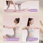 Figure 8 Fitness Resistance Band, Elastic Bands for Working Out,Arm,Back Training Elastic Ropes, Exercise Equipment for Yoga, Pilates,Physical Therapy,Stretching（3 Pack） - Image 4