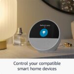 Amazon Echo Spot (newest model), Great for nightstands, offices and kitchens, Smart alarm clock with Alexa, Black - Image 7