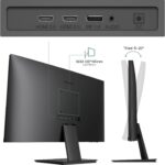 KOORUI 27 Inch 4K Monitor Computer UHD(3840 * 2160) IPS Display, 99% sRGB, 95% DCI-P3, 1.07 Billion Colors, Freesync & G-sync, Displayport & 2X HDMI, VESA 100 * 100mm, Tilt -5 to 20°, Audio Out (N07) - Image 6