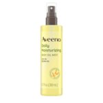 Aveeno Daily Moisturizing Dry Body Oil Mist with Oat and Jojoba Oil for Dry, Rough Sensitive Skin, Nourishing & Hypoallergenic Body Spray, Paraben-, Silicone- & Phthalate-Free, 6.7 fl. oz - Image 2