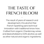 French Bloom Le Rosé, 0.0% Alcohol-Free Sparkling Wine, 750ml - Certified Organic, Vegan, Low Calorie, Pregnancy Friendly, Sulfite-Free - Made with Fine Organic Wine, No Preservatives or Added Sugar - Image 5