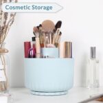 SKYDUE 360 Degree Rotating Desk Organizer, Dual-Purpose Pencil Pen Holder for Desk, Rotating Pencil Cup with 5 Slots, Office Supplies, Desk Decor for Office, School, Home - Image 7