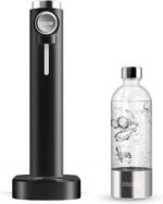 Sparkling Water Maker, Soda Streaming Machine with 1L BPA-Free Carbonation Bottle, Makes Home Fizzy Drinks, Seltzer Carbonated Water Maker, Compatible with Standard 60L CO2 Carbonators (Not Included) - Image 2