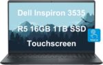 Dell Inspiron 15 15.6" Laptop (FHD Touchscreen, AMD Ryzen 5 7530U, 16GB RAM, 1TB PCIe SSD, (6-Core Beat i7-1165G7)) Numeric Keypad, Webcam, Inspiron 3000 3535, Win 11 Home, Carbon Black - Image 2