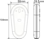 Lift Chair Remote Replacement,2 Button Chair Lift Remote Control,5 Pin Plug Recliner Replacement Fixed Electric Sofa Recliner Lift Handle - Image 3