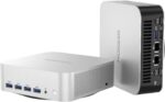 GEEKOM A8 Max Mini PC with AMD Ryzen 9 8945HS, Dual 2.5G LAN Mini Gaming PC with 32GB DDR5 2TB PCIe 4.0 NVMe SSD, Mini PC Windows 11 Pro/Wi-Fi 6E/BT 5.2/USB4/8K/SD Slot/VESA - Image 2