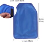 Wine Cooler Sleeve - Bottle Chill Ice Pack for Freezer - Vodka, Tequila Chiller Carrier - Christmas Holiday Gifts for Wine Lovers (Blue) - Image 4