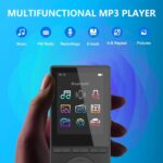 64GB MP3 Player with Bluetooth 5.3, Music Player with HiFi Sound for Sports Runners, 2.4" Screen MP3 Player Built in HD Speaker Voice Recorder FM Radio E-Book, Expanded Up to 128GB, Earphone Included - Image 5