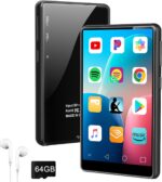 80GB MP3 Player with Bluetooth and WiFi, 4" Touch Screen Music Player with Spotify, Play Store, Pandora, Audible, Amazon Music, Android MP4 MP3 Player Up to 1TB (Black) - Image 2