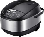 COMFEE' Rice Cooker, Japanese Large Rice Cooker with Fuzzy Logic Technology, 11 Presets, 10 Cup Uncooked/20 Cup Cooked, Auto Keep Warm, 24-Hr Delay Timer - Image 2