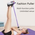 Multifunction Tension Rope, 6-Tube Elastic Yoga Pedal Puller Resistance Band, Natural Latex Tension Rope Fitness Equipment, for Abdomen/Waist/Arm/Leg Stretching Slimming Training - Image 7
