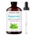 Majestic Pure Peppermint Essential Oil with Glass Dropper - Huge 4 Fl Oz - 100% Pure and Natural Peppermint Oil - Premium Grade Essential Oils for Diffuser, Aromatherapy, Soap and Candle Making - Image 2