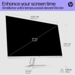 HP Series 5 27 inch FHD Monitor, Full HD Display (1920 x 1080), IPS Panel, 99% sRGB, 1500:1 Contrast Ratio, 300 nits, Eye Ease with Eyesafe Certification, 527sw (2024) - Image 6