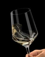 Red Wine Glasses Set of 4, Premium Crystal Wine Glasses Hand Blown,15 oz,Thin Rim,Long Stem,Perfect for Red or White,Daily Use,Unique Wedding Anniversary or Birthday Gift - Image 3