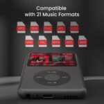 Mp3 Player with Bluetooth Innioasis Y1 Video Digital Music Player HiFi Mini Portable Kids Audiobook Mp3 2025 Nice Gift Choice Theme Upgrade Black - Image 5