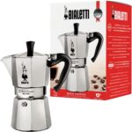 Bialetti - Moka Express: Iconic Stovetop Espresso Maker, Makes Real Italian Coffee, Moka Pot 9 Cups (14 Oz - 420 Ml), Aluminium, Silver - Image 2