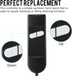 Enmja Lift Chair or Power Recliner Hand Control, 2 Button 5 pin Universal Lift Chair Remote Replacement for Okin Lazboy Action Limoss Pride Catnapper - Image 5
