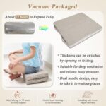 Meditation Floor Cushion for Yoga Adults Square Floor Pillows Seating Large Meditation Cushion Yoga Pillows for Sitting on Floor Meditation Pillow Mat Outdoor Rectangle Floor Sitting Cushion - Image 8
