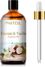 3.38FL.OZ Coconut & Vanilla Fragrance Oils for Aromatherapy, Essential Oils for Diffusers for Home, Perfect for Diffuser, Yoga, DIY Candle and Soap Making - 100ml - Image 2
