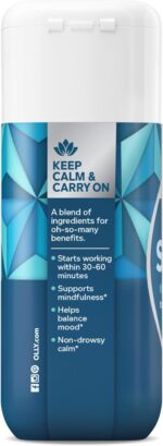 OLLY Ultra Strength Goodbye Stress Softgels, GABA, Ashwagandha, L-Theanine and Lemon Balm, Stress Relief Supplement - 60 Count - Image 5