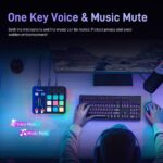 MAONO Gaming Audio Mixer, Audio Interface with Pro-preamp, RGB, Bluetooth, 48V Phantom Power for Live Streaming, Podcasting, Content Create, Gaming MaonoCaster G1 NEO (Not for USB Mic) - Image 6