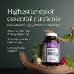 New Chapter Women's Multivitamin 40+ Advanced Formula for Heart, Hormone, Immune & Energy Support, Higher Levels of Whole-Food Fermented B Vitamins +D3, Made with Organic Non-GMO Ingredients, 96 Count - Image 5