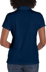 Hanes Women's Sport Cool DRI Polo Shirt, Moisture-Wicking Performance Polo Shirt for Women - Image 3