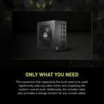 MSI MAG A850GL PCIE 5.1 & ATX 3.1 Gaming Power Supply - Full Modular - 80 Plus Gold Certified 850W - Compact Size - ATX PSU - 10 Year Warranty - Image 10
