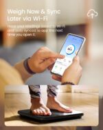 RENPHO Smart Scale for Body Weight Fat, Digital Bathroom Scale with Color Display, Wi-Fi & Bluetooth Fitness Equipment for BMI Muscle Mass Composition, Rechargeable, Elis Nova - Image 6