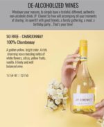 JP. Chenet Grape Chardonnay Non Alcoholic White Wine – 0.0% Alcohol Free Sparkling Wine French White Wine with Fruit Notes – Non Alcoholic Drinks for Dining and Social Moments, 750ml Bottle - 1 Pack - Image 7
