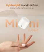 Dreamegg Portable White Noise Machine - Travel Sound Machine for Sleep, Features Powerful Battery, Egg-Sized, 16 Nature Sounds, Timer, Sound Machine for Baby Adults Office Privacy Home Gift - Image 8