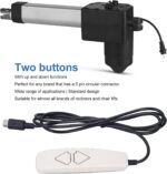 Lift Chair Remote Control Replacement Universal Chairs Remote, Chairs Power Recliners 2 Push Button 5 Pin Hand Control Handset with Backlight - Image 3