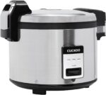 CUCKOO CR-3032 30-Cup (Uncooked) / 60-Cup (Cooked) Large Capacity Commercial Rice Cooker & Warmer with Nonstick Inner Pot, Switch Press (Silver/Black) - Image 10