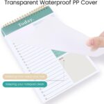 To Do List Notepad - To Do List Notebook for Work with 52 Sheets, Undated Daily Planner Perfect for Enhanced Productivity and Goal Achievement - Green - Image 4