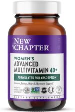 New Chapter Women's Multivitamin 40+ Advanced Formula for Heart, Hormone, Immune & Energy Support, Higher Levels of Whole-Food Fermented B Vitamins +D3, Made with Organic Non-GMO Ingredients, 96 Count - Image 2