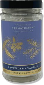 Bath & Body Works - Aromatherapy - Shower Steamers, 6 Tablets Each - 2 Pack Bundle - Lavender Vanilla and Eucalyptus Spearmint - Image 6