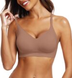 OEAK Womens Wireless Bras Comfortable Push Up Bra No Underwire Bra Full Support Lift Bralette Everyday Seamless Tshirt Bras - Image 7
