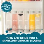 Spärkel Beverage System | Black Sparkling Water Maker | No CO2 Tank Needed | Carbonated Water Machine that Uses Fresh, Natural Ingredients | Soda Maker | 5 Unique Carbonation Levels - Image 9