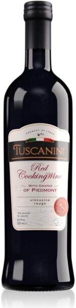 Tuscanini Premium Kosher Red Cooking Wine, 16.9oz | Product of Italy | Use for Cooking, Marinades, & Dressings - Image 2