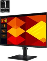 Samsung 24” (S40GD) Borderless Business Monitor with IPS Panel, 100Hz Refresh Rate, Eye Saver Mode, Ergonomic Design, Game Picture Mode, LS24D402GANXGO, 3 Yr Warranty - Image 3