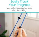 Vive Shoulder Pulley for Physical Therapy - Rotator Cuff Pain Pulley System - Over Door Rehab Exerciser - With Durable Metal Pulley & Comfortable Padded Handles - Image 5