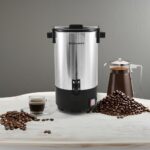 Elite Gourmet CCM-035 Maxi-Matic 30 Cup Stainless Steel Coffee Urn Removable Filter For Easy Cleanup, Two Way Dispenser with Cool-Touch Handles Electric Coffee Maker Urn, Stainless Steel - Image 6