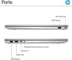 HP 17 Laptop (17.3" FHD Anti-Glare, 64GB RAM, 2TB SSD, AMD Ryzen 5 7430U (> Intel i5-1334U)), Webcam, Long Battery Life, Fast Charge, Numeric Pad, Win 11 Pro w/AI Copilot, Business & Student – Silver - Image 7