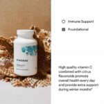 THORNE Vitamin C - Blend of Vitamin C and Citrus Bioflavonoids from Oranges - Support Immune System, Production of Cellular Energy, Collagen Production and Healthy Tissue - Gluten-Free - 90 Capsules - Image 5